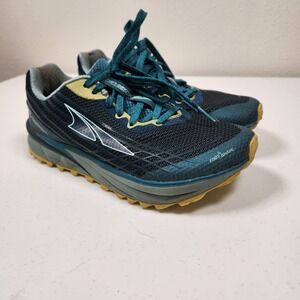 Altra Timp 2 Women's Size 6.5 Hiking Trail Running Shoes Black Teal Sneakers